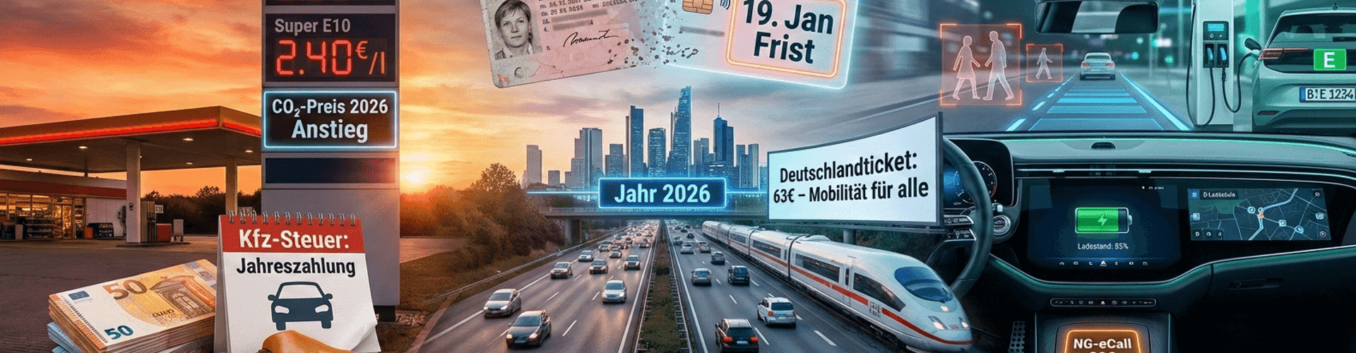 Was sich 2026 für Autofahrer in Deutschland ändert