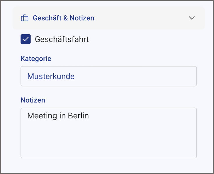 Geschäftsoptionen